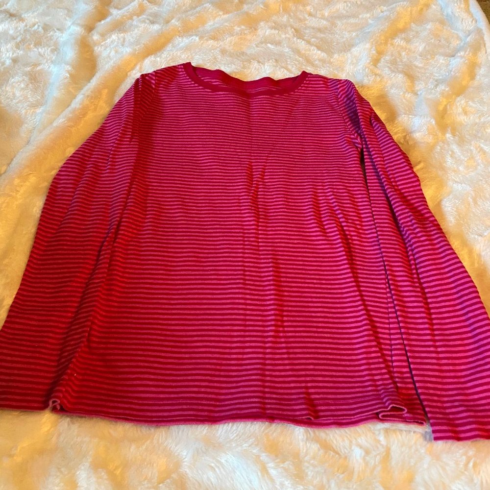 3/ $25 Gap Red-striped Shirt Girls Size 8